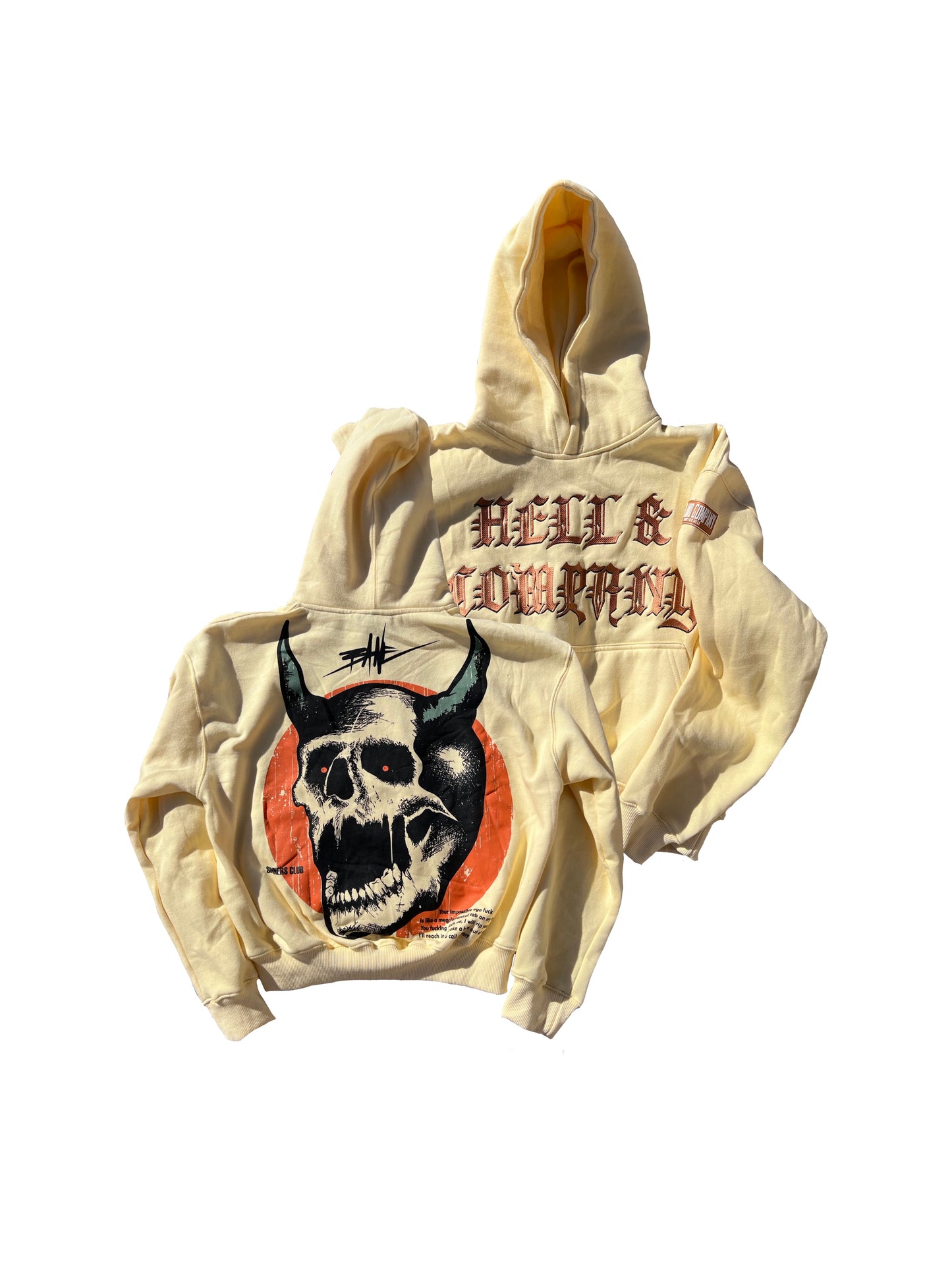 CREAM BRAINCASE LOW BODY PULLOVER