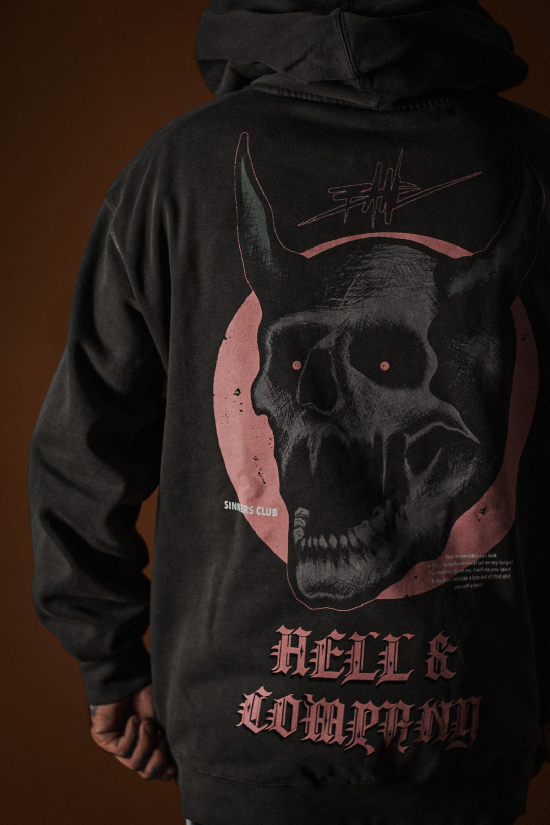 BRAINCASE GREYDAY HOODIE