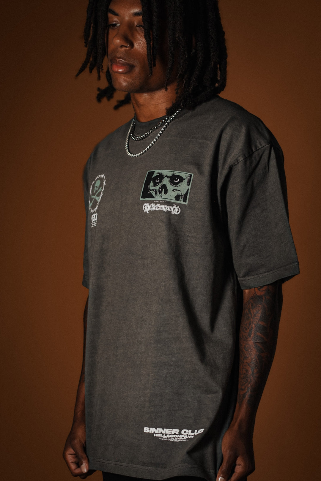 BRAINCASE GREYDAY TEE