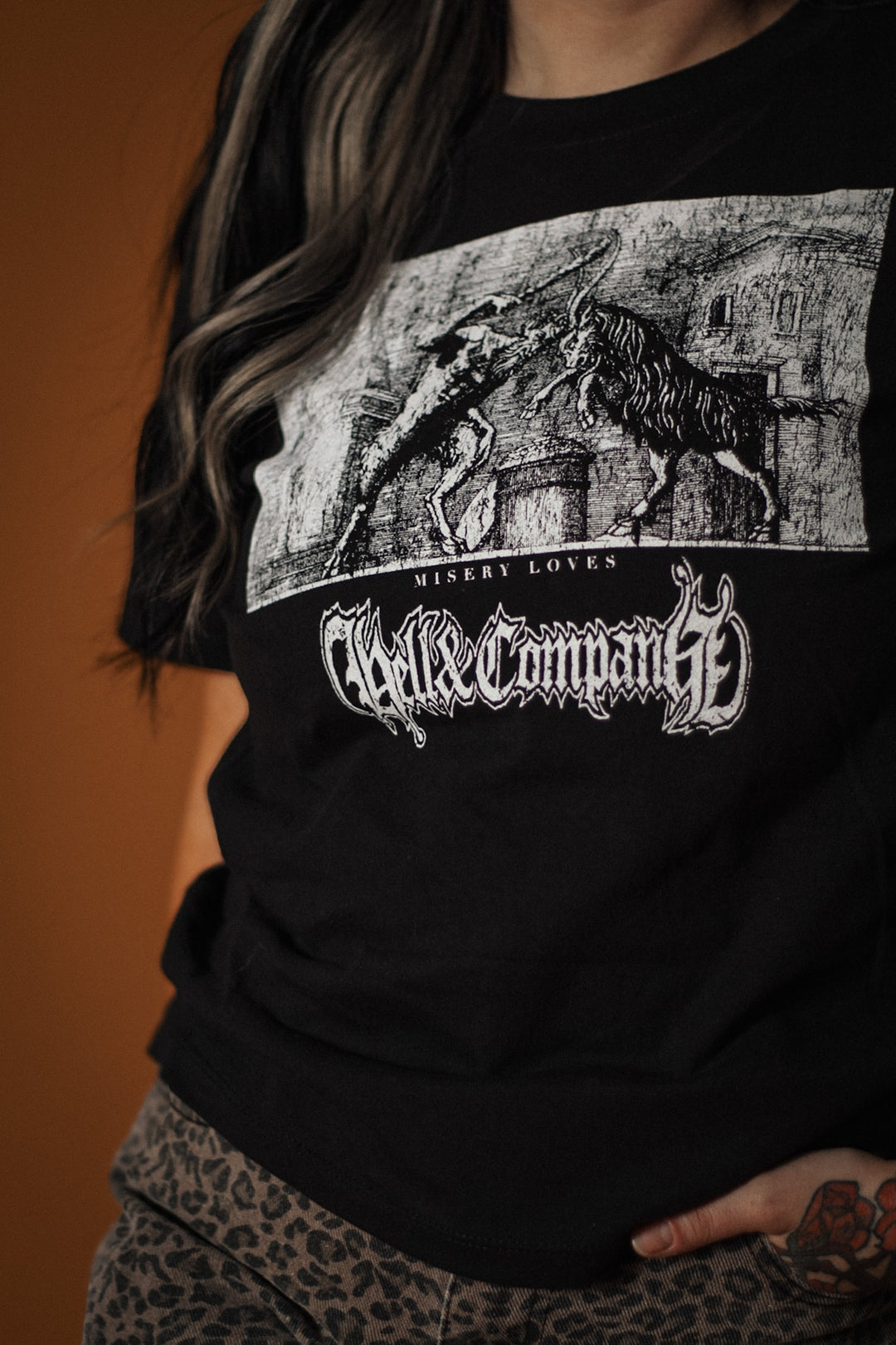 OUT OF TIME CROP TEE