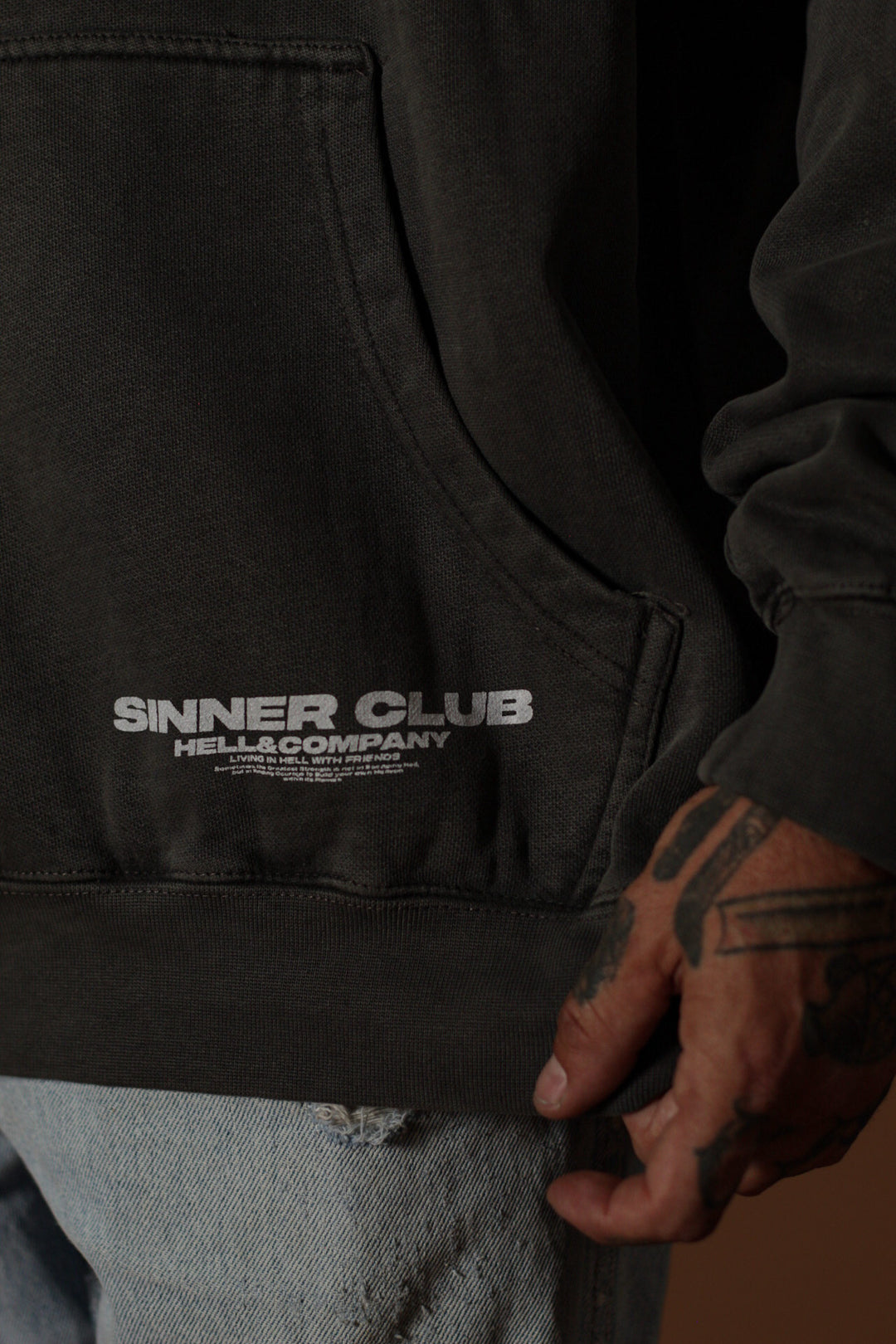 BRAINCASE GREYDAY HOODIE