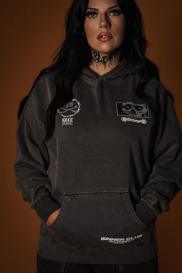 BRAINCASE GREYDAY HOODIE