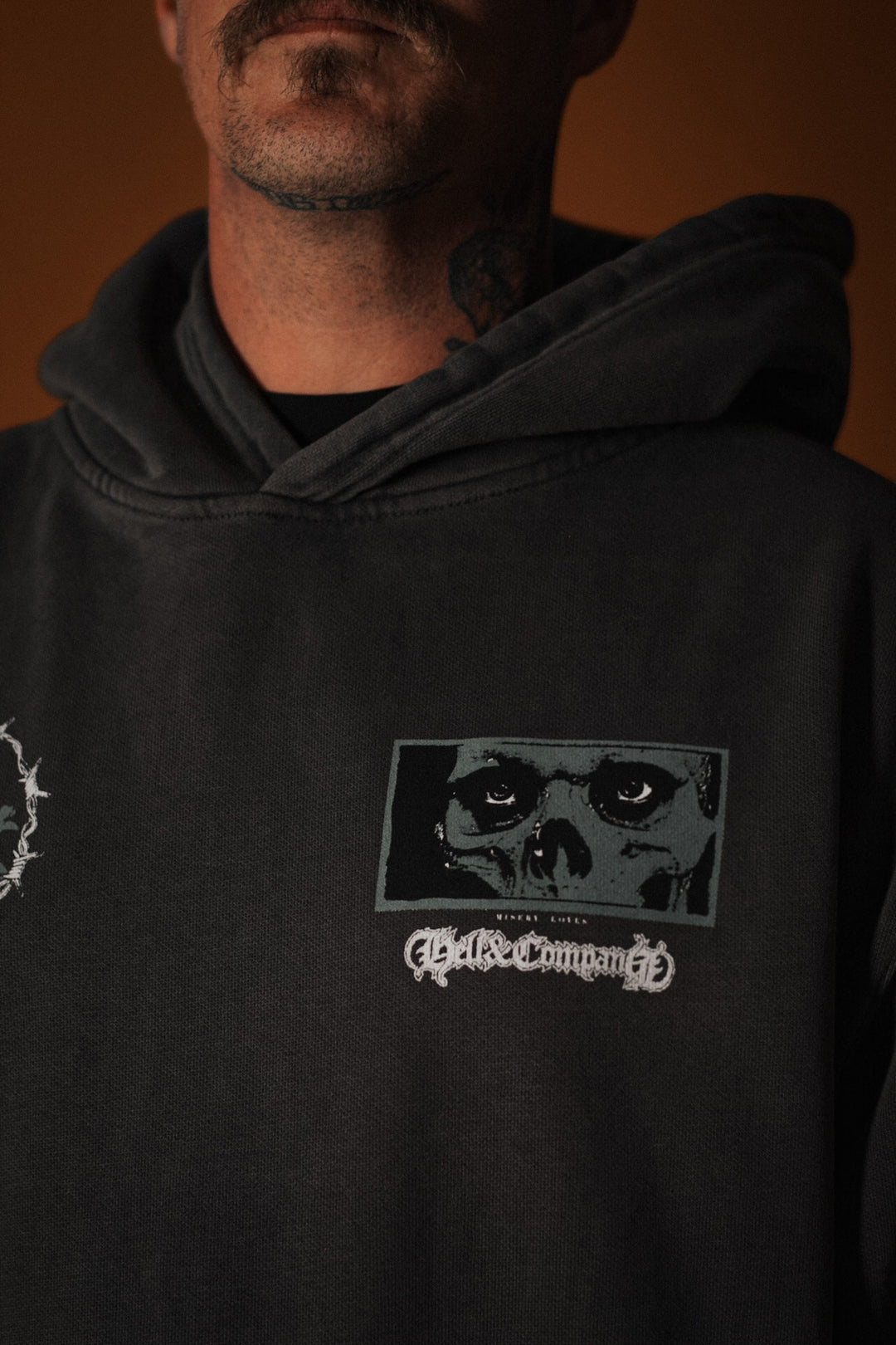 BRAINCASE GREYDAY HOODIE