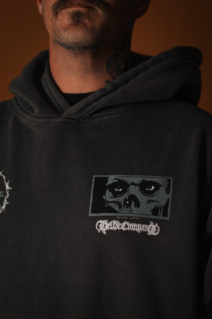 BRAINCASE GREYDAY HOODIE