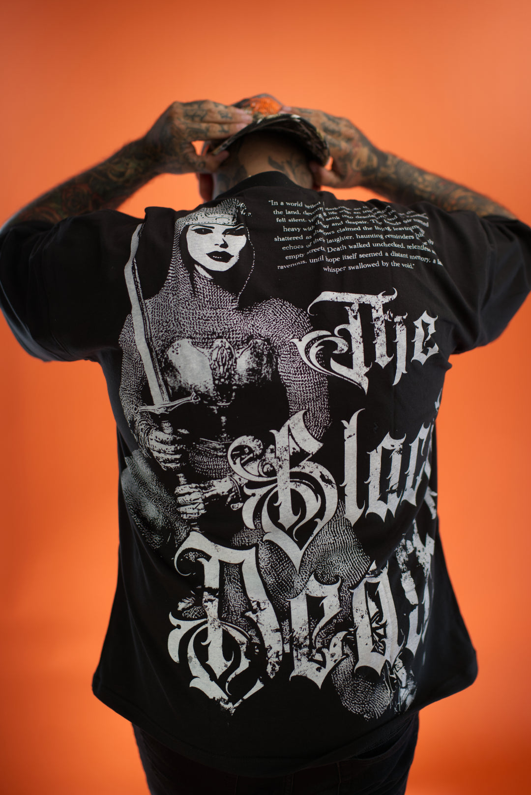 hell and company hell & co black death t shirt back