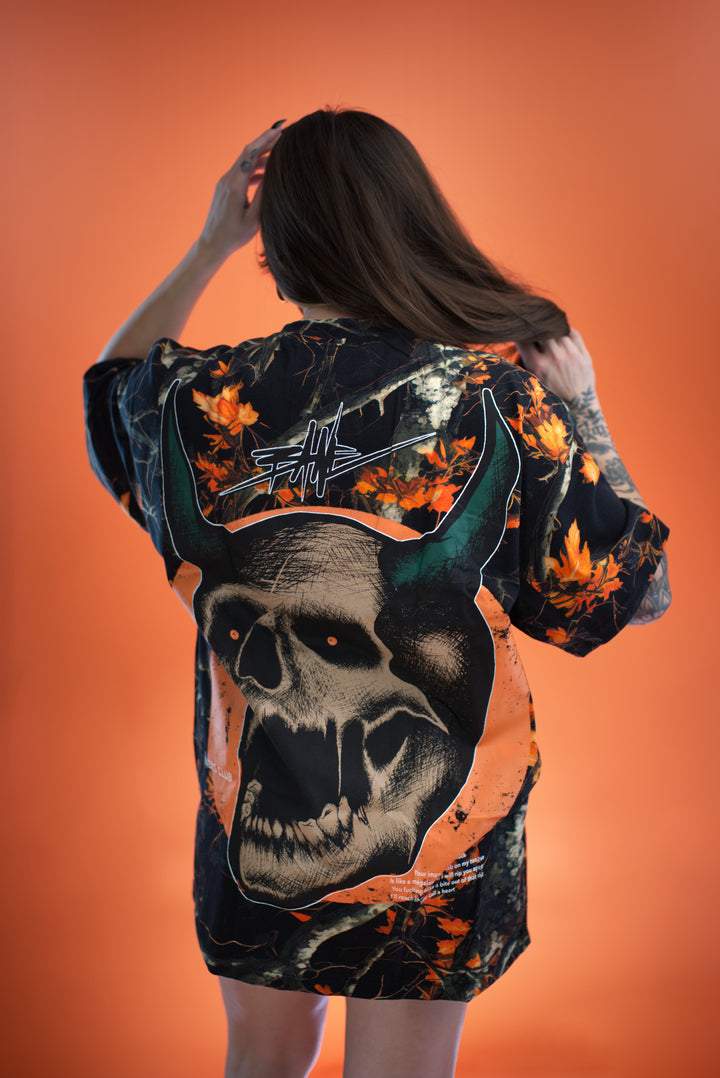 hell and company hell & co camouflage camo braincase hell season shirt back girl 2