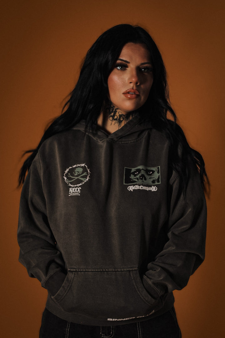 BRAINCASE GREYDAY HOODIE