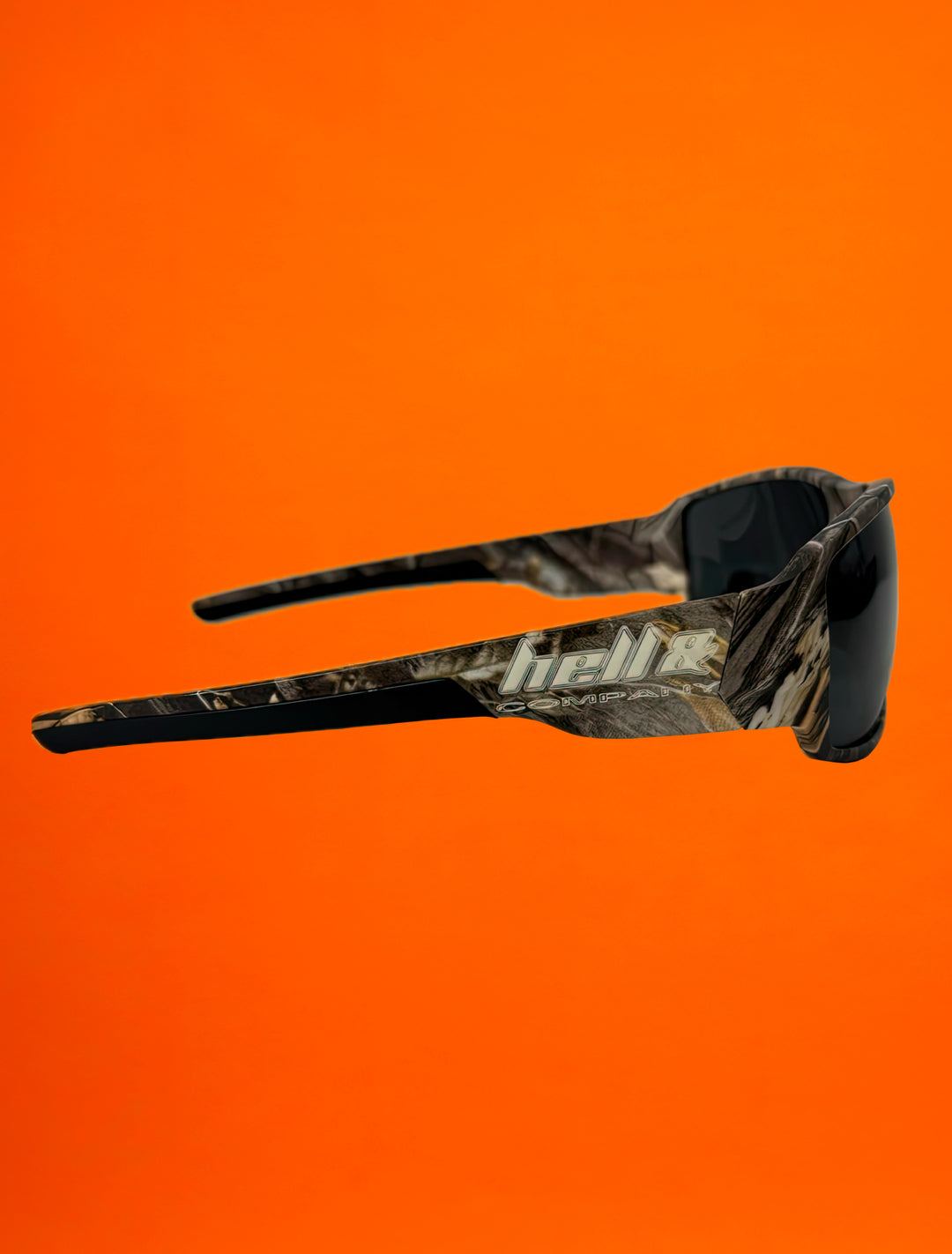 Hell & Company Hell & Co Swamp Camouflage sunglasses phantom with black lenses side