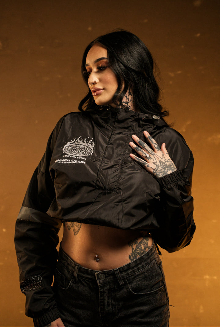 Death Warden Divison Jacket Women's Crop