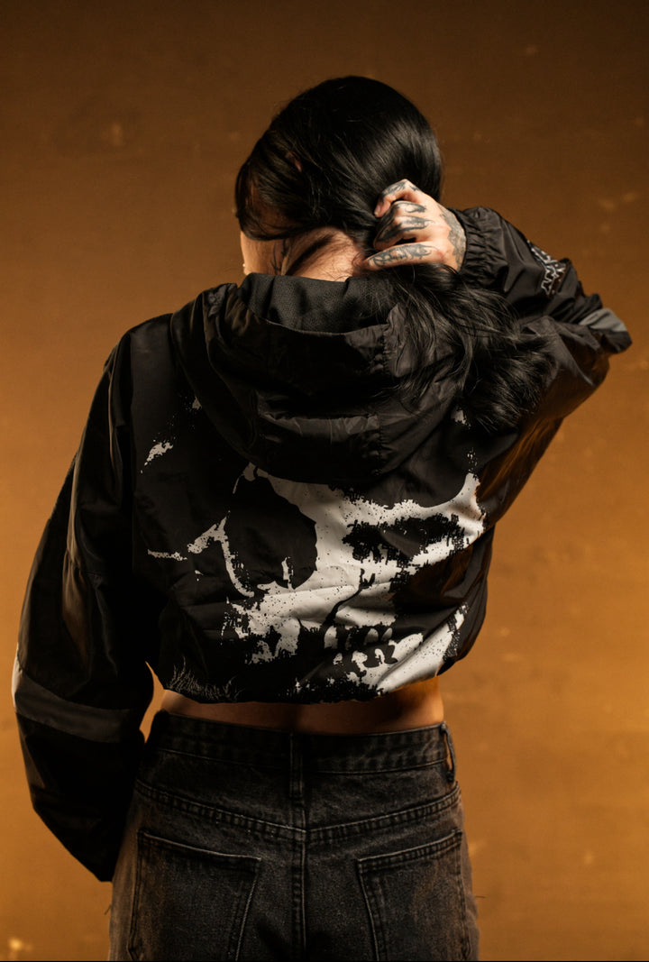 Death Warden Divison Jacket Women's Crop