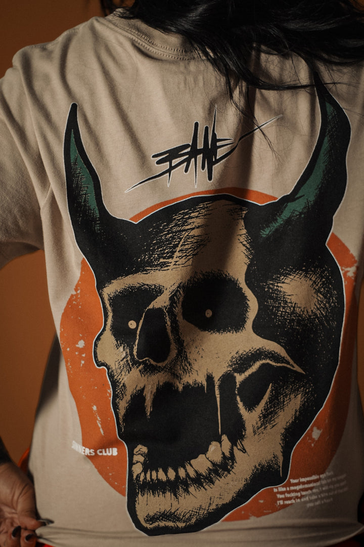 BRAINCASE CROP TEE
