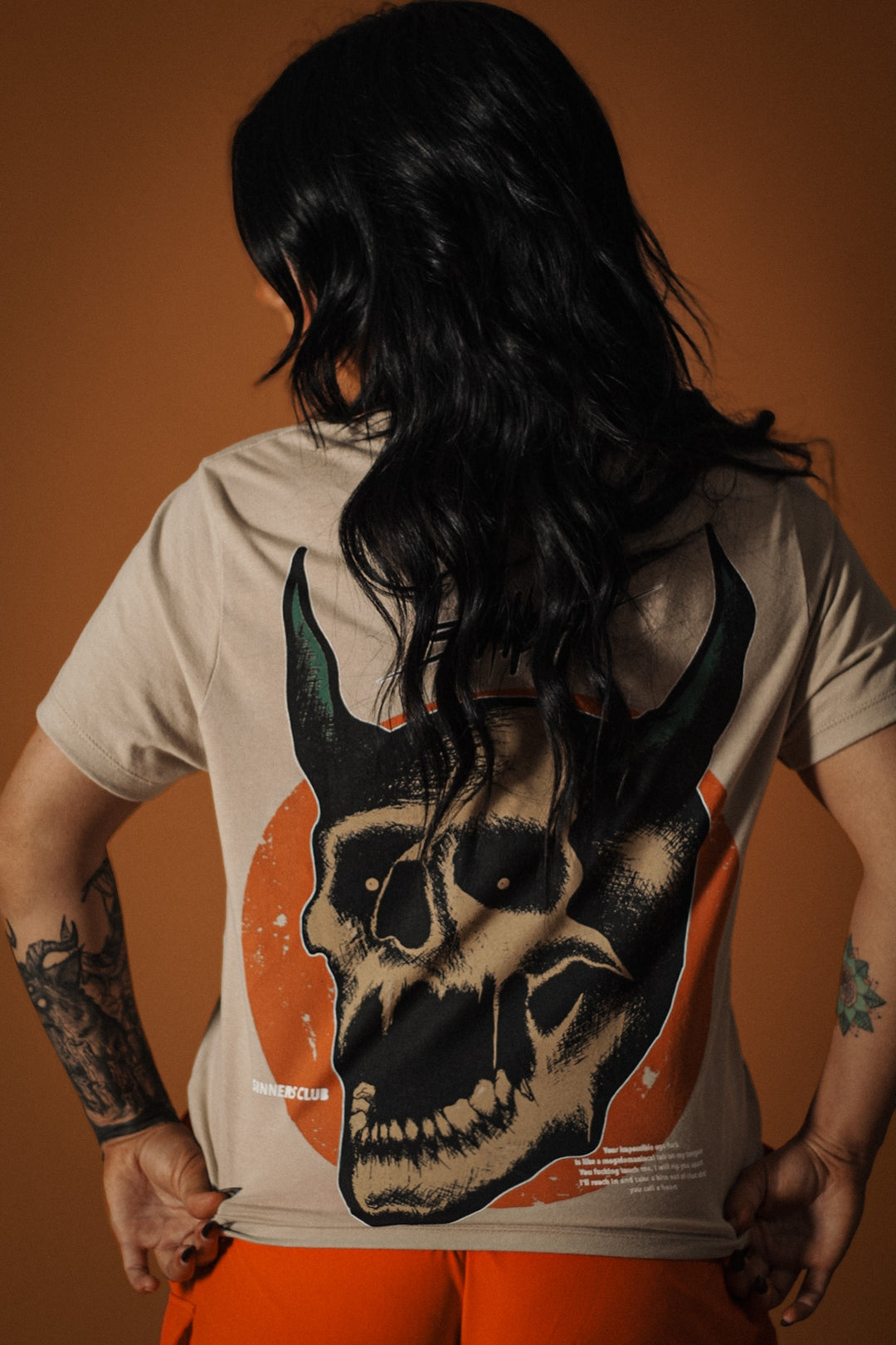 BRAINCASE CROP TEE