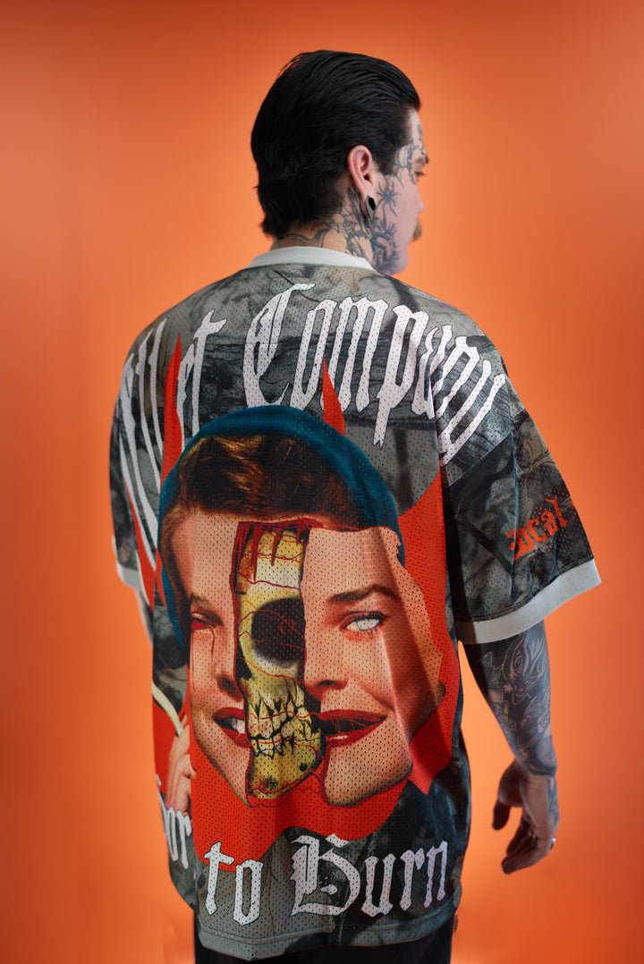 hell and company hell & co born to burn jersey back side