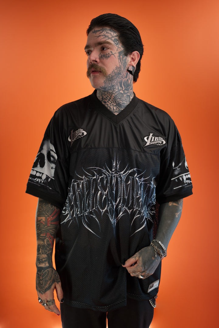 hell and company hell & co black fang jersey