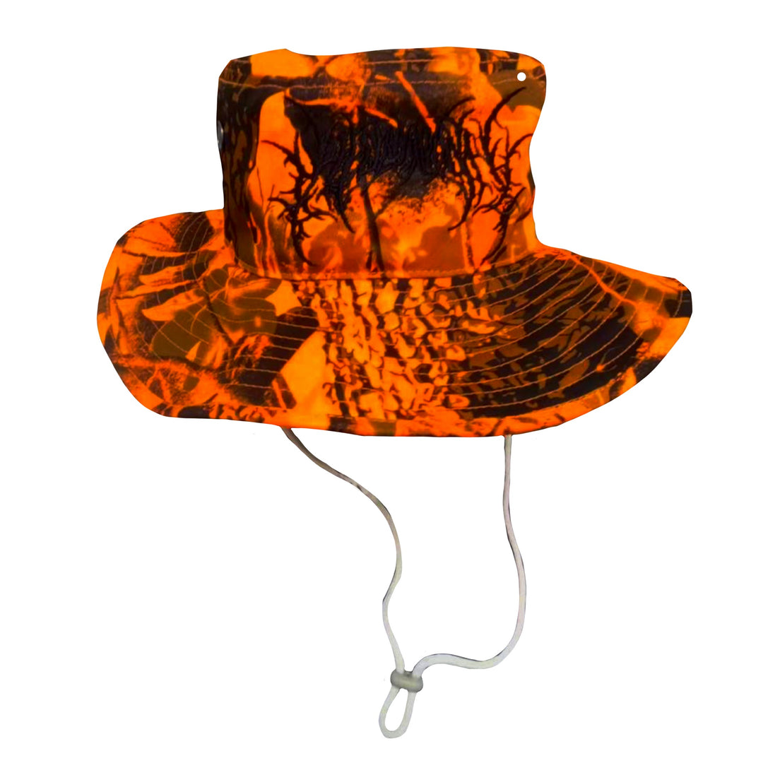BLEGH BOONIE HAT (ORANGE CAMO)