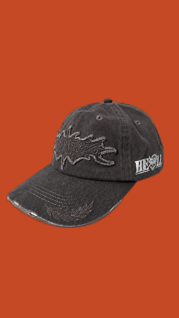 BURIAL GROUNDS DAD HAT TOMBSTONE
