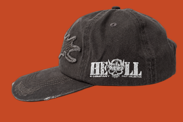 BURIAL GROUNDS DAD HAT TOMBSTONE